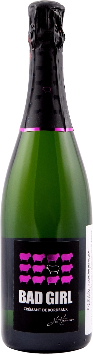 Игристое вино Bad Girl Brut Cremant de Bordeaux   2022  750 мл