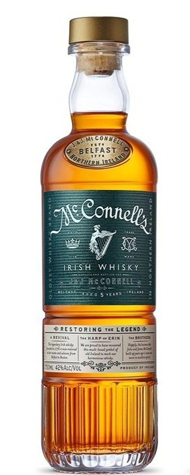 Виски  McConnell's   Irish Sherry Cask   5 y. o МакКоннелс  5 лет  700 мл