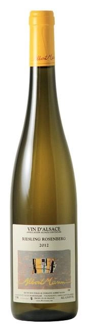 Вино Albert Mann  Riesling  Rosenberg  Alsace     2018 750 мл