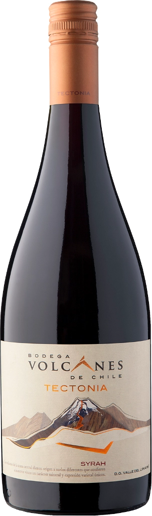 Вино Volcanes de Chile Tectonia Syrah Valle del Limari  2020 750 мл