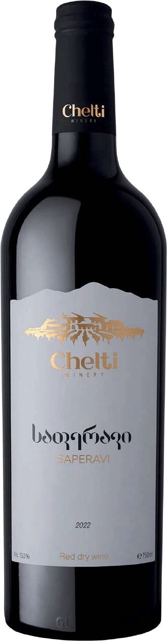 Вино Chelti Saperavi  2022  750 мл 