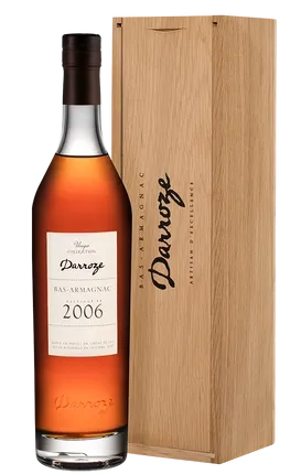 Арманьяк  Darroze Bas-Armagnac Unique  Collection  wooden  in box Дарроз  Баз- Арманьяк Уник  Коллексьон в деревянной коробке 2006 700 мл