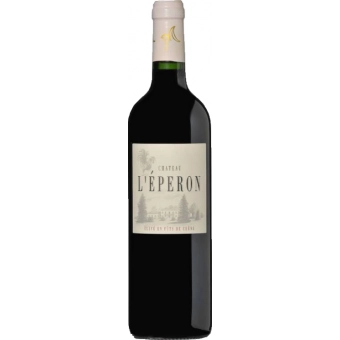 Вино Chateau L'eperon Bordeaux AOC red dry  2018  750 мл