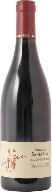 Вино Domaine Santa Duc Les Quatre Terres Cotes du Rhone AOC Домен Санта Дюк Ле Катр Терр Кот дю Рон 2014 750 мл