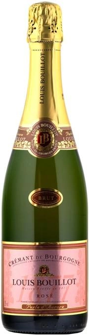 Игристое вино Louis Bouillot Perle d'Aurore  Brut Rose Cremant de Bourgogne AOC  750 мл