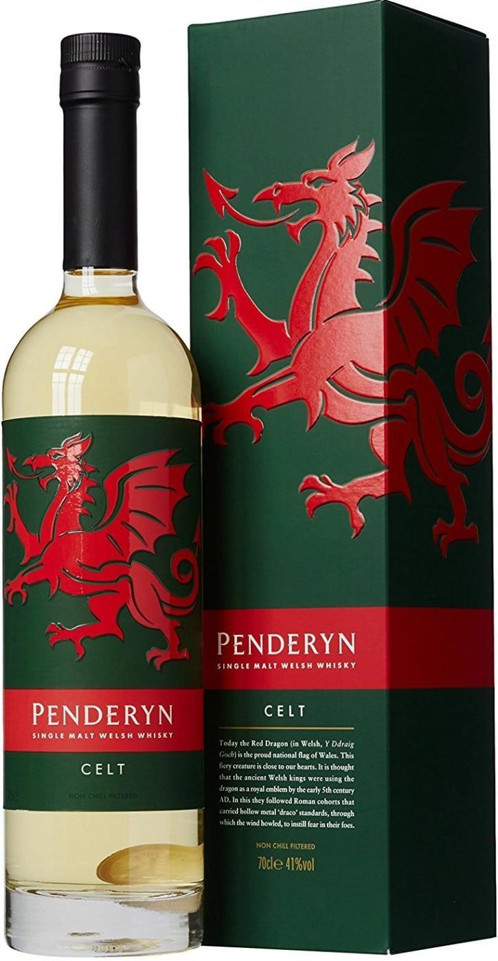 Виски Penderyn Celt gift box  700 мл  41%