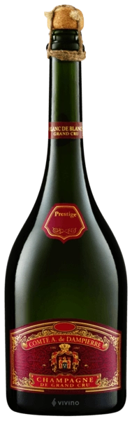 Шампанское Comtes de Dampierre  Prestige Blanc de Blancs Grand Cru Brut gift box  2004 750 мл