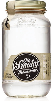 Муншайн  Ole Smoky White Lightnin  Moonshine Оле Смоки Уайт Лайтнин 750 мл