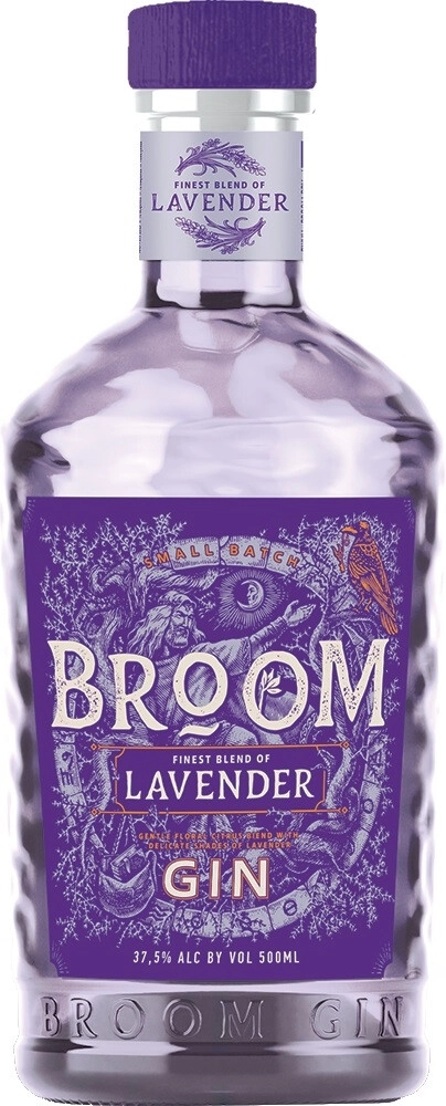 Джин Broom Lavender 37,5% 500 мл
