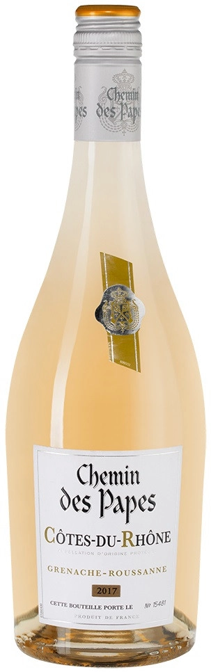 Вино Chemin des Papes Blanc  Cotes du Rhone AOC 2018 750 мл