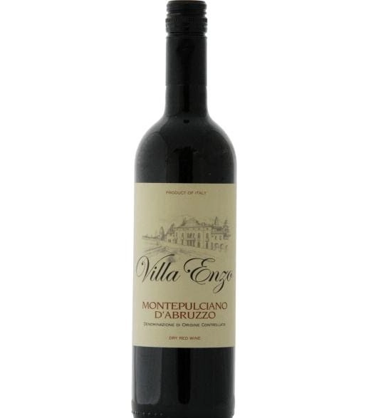 Вино Villa Enzo Montepulciano d'Abruzzo Вилла Энцо Монтепульчано ДАбруццо 750 мл