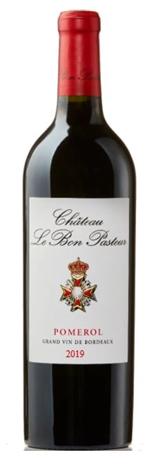 Вино Chateau Le Bon Pasteur  Pomerol AOC 2019  750 мл