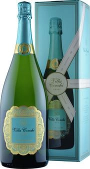 Игристое вино  Villa Conchi Cava Brut Seleccion gift box  1500 мл