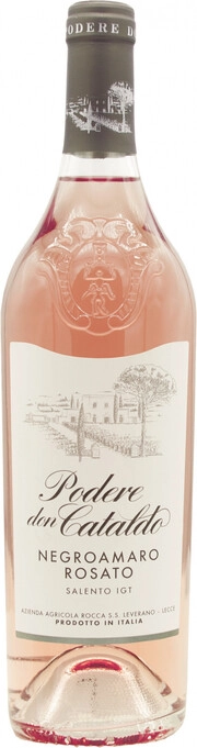 Вино Angelo Rocca e Figli  Podere Don Cataldo Negroamaro Rosato Salento IGT  750 мл