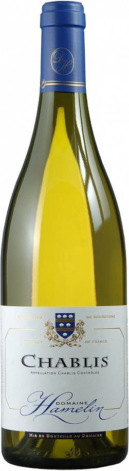 Вино  Domaine Hamelin Chablis  Домен Амелен Шабли 750 мл