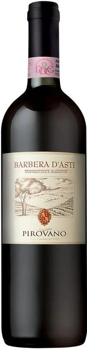 Вино Cantine Pirovano Barbera d'Asti DOCG  Пировано Барбера Д'Асти 2014  750 мл