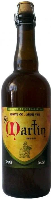 Пиво Brunehaut  Abbaye de St. Martin  Tripel Брюнехаут Абей де Сен Мартен Трипль стекло 750 мл