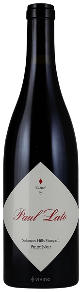 Вино Paul Lato Suerte Solomon Hills Vineyard Pinot Noir  Поль Лато   Санта-Мария Суерте Соломон-Хиллз Виньярд Пино Нуар 2019 750 мл