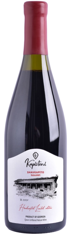 Вино  Kapistoni Winery  Batono  Shavkapito Qvevri  2022  750 мл  12 %