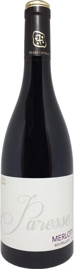 Вино Paresse Merlot Парес Мерло Септ Пеше  750 мл