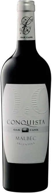 Вино Conquista Oak Cask Malbec Конкиста Оук Каск Мальбек 750 мл
