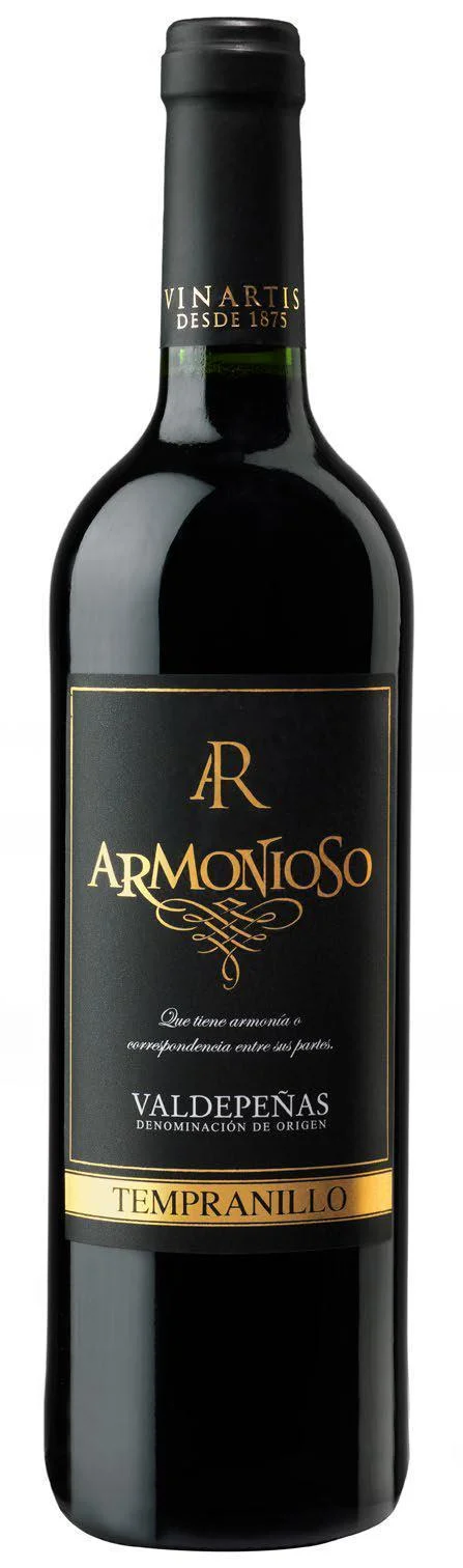 Вино Pata Negra Armonoso Tempranilo Пата Негра Армоньосо Темпранильо Вальдепеньяс  750 мл