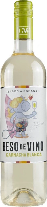 Вино  Beso de Vino Garnacha Blanca Carinena DO  Бесо де Вино Гарнача Бланка 750 мл