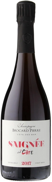 Шампанское Brocard Pierre Saignée de la Cote Extra Brut Rose  2017  750 мл