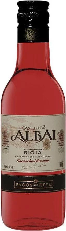 Вино Pagos del Rey Castillo de Albai Rose Пагос дель Рей Кастильо де Альбаи розовое сухое 2020 187 мл