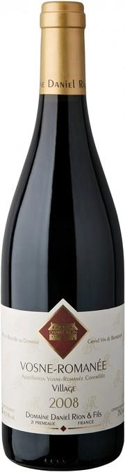 Вино Domaine Daniel Rion & Fils Vosne-Romanee Village АОС   2017 375 мл