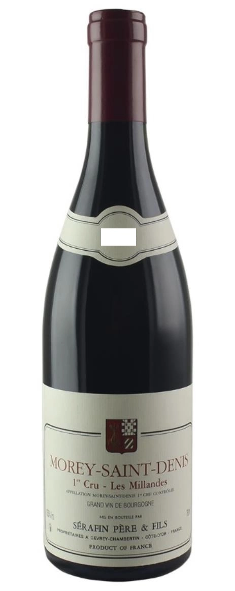 Вино Sérafin Père & Fils Morey-Saint-Denis Premier Cru Les Millandes Серафен Пэр э Фис Morey-Saint-Denis Premier Cru Les Millandes  2010 750 мл