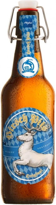 Пиво Der Hirschbrau  Pils Original  Хиршбрау Пилс Ориджинл 500 мл