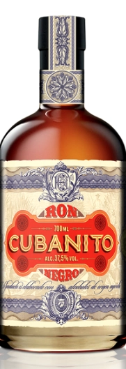 Ром  Cubanito  Negro   700 мл  37,5%
