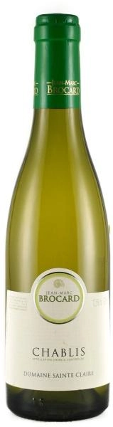 Вино Jean-Marc Brocard  Sainte-Claire Chablis AOC  2021 375 мл