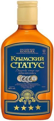Коньяк Крымский Статус Ночи Херсонеса 4 Звезды 250 мл