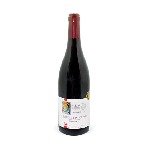 ВИНО  Claude Leblanc Bourgogne Pinot Noir Cotes D'Auxerre  КЛОД ЛЕБЛАН БУРГОНЬ ПИНО НУАР КОТ Д'ОКСЕР красное сухое  2019 750 мл