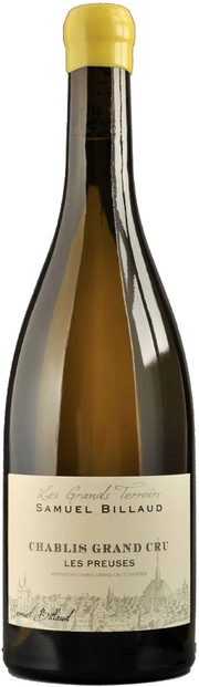 Вино Samuel Billaud  Chablis Grand Cru  Les Preuses  AOC  Самюэль Бийо Шабли Гран Крю Ле През 2018 750 мл