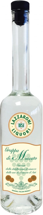 Граппа Lazzaroni  Grappa di Moscato    500 мл