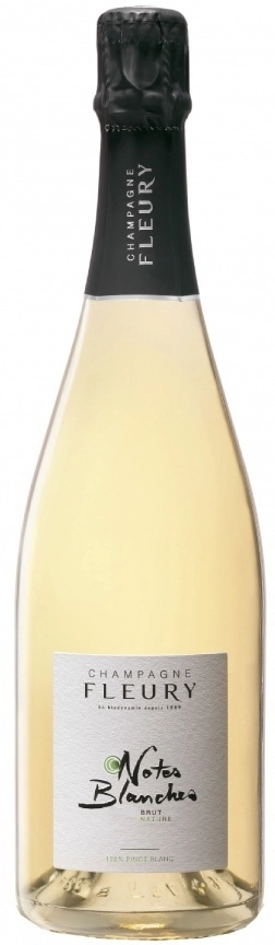 Шампанское Champagne Fleury Notes Blanches Brut Nature  2016  750 мл