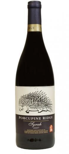 Вино Boekenhoutskloof winery WO Franschhoek Porcupine Ridge Syrah  2019 750 мл
