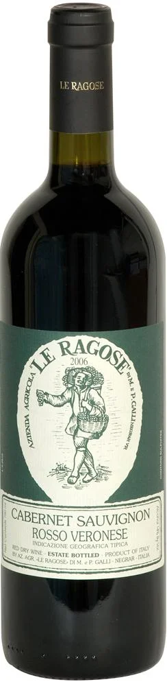 Вино Le Ragose Cabernet Sauvignon Ле Рагозе Каберне Совиньон 2012 750 мл