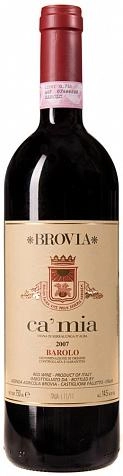 Вино Fratelli Brovia Ca'Mia Barolo DOCG   2007 750 мл