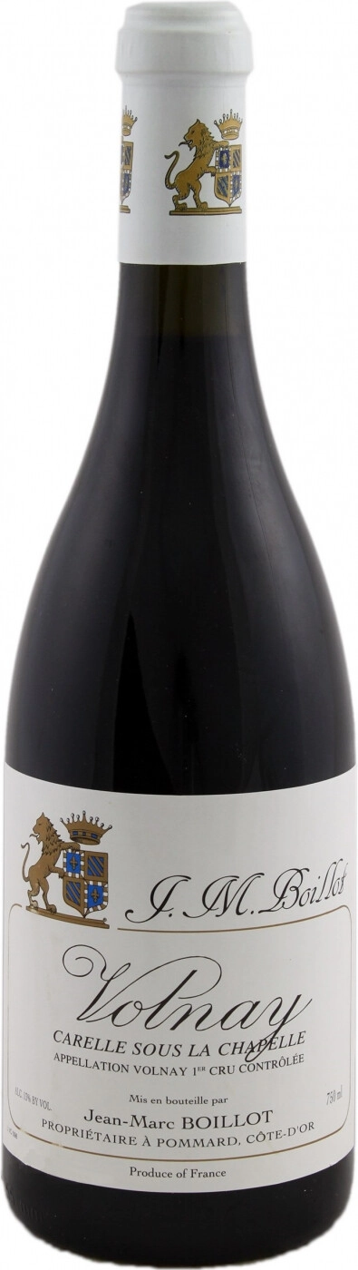 Вино Domaine J.M. Boillot Volnay Carelle Sous La Chapelle 1er Cru AOC  2019  1,5 л