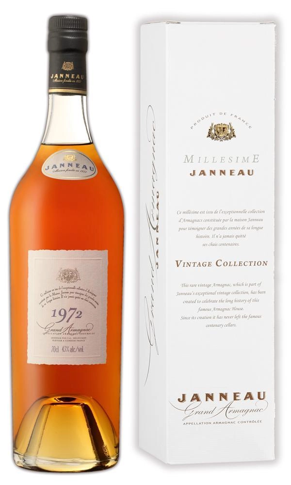Арманьяк Janneau Vintage Collection gift box 1972 700 мл