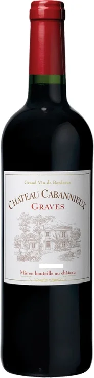 Вино Château Cabannieux Graves AOC Шато Кабаньё Грав АОС красное 2016 750 мл