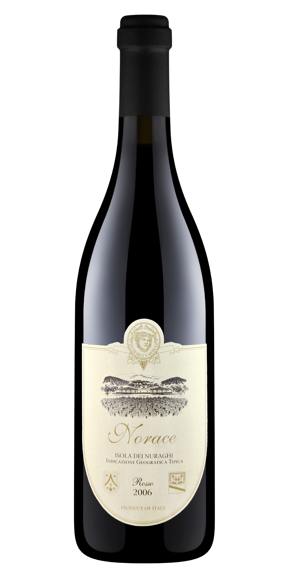 Вино Feudi della Medusa Norace IGT Isola dei Nuraghi  2006 750 мл