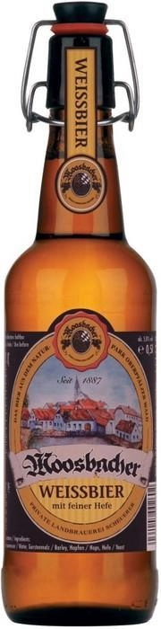 Пиво Moosbacher Weissbier Моосбахер Вайссбир 500 мл