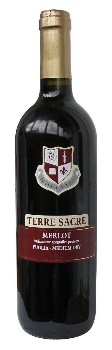 Вино Tinazzi Sangiovese Puglia Terre Sacre Санджовезе Пулия Терре Сакре 2019 750 мл