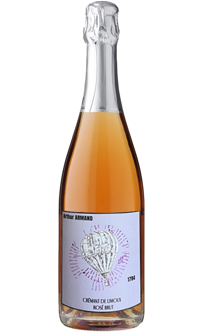 Игристое вино  Arthur Armand 1784 Rose Brut Cremant de Limoux AOC  2022 750 мл  12,5%