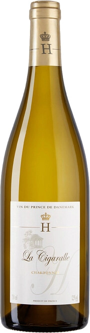 Вино Chateau de Cayx  Chardonnay Cotes du Lot La Cigaralle   2019   750 мл  13 %